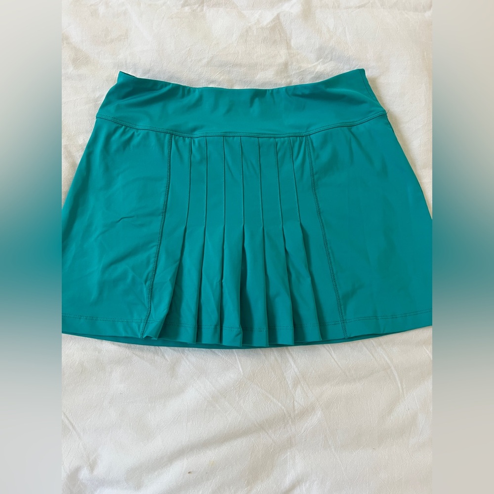 Fila Green Pleated Pickleball/Tennis Mini Skort